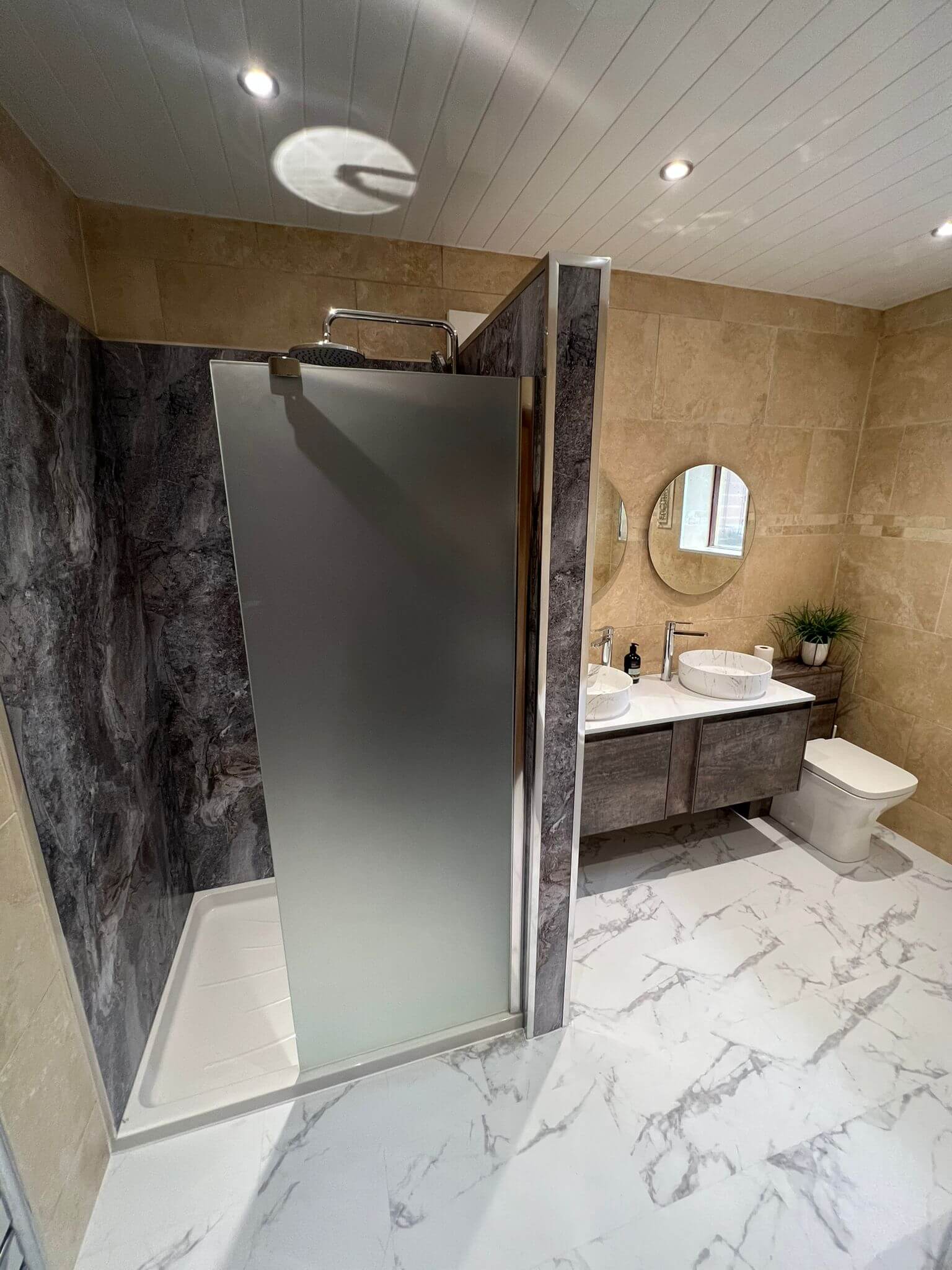 Bathroom transformation